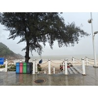 溪涌之行，6月風(fēng)雨擋不住激埃特的熱情